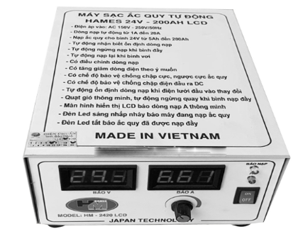 Bộ sạc ắc quy tự động Hames